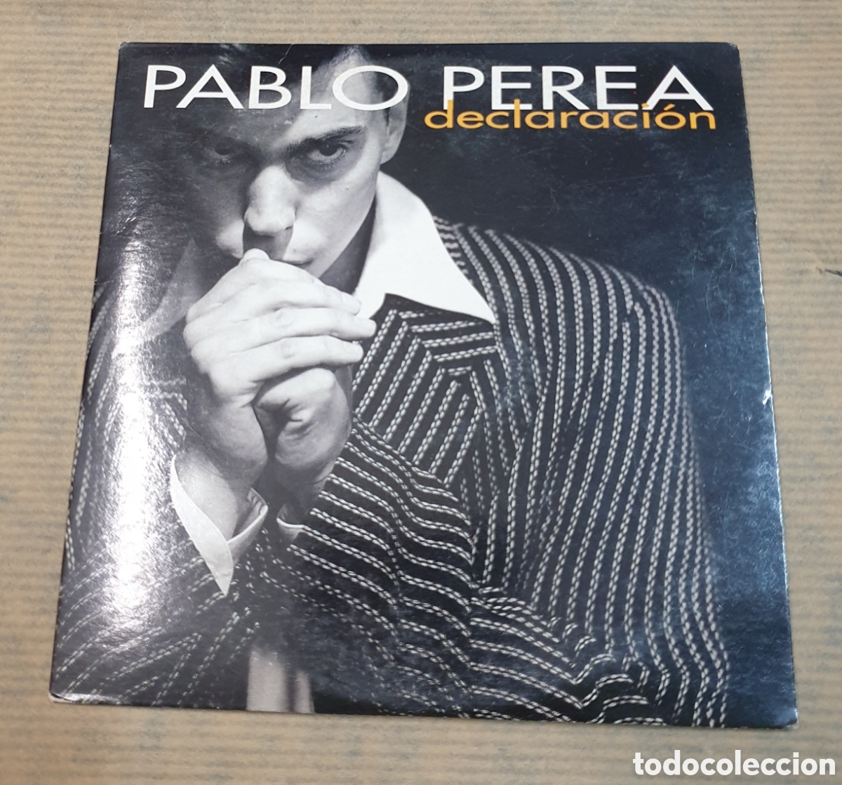 CDs de m&uacute;sica: Pablo Perea - declaraci&oacute;n. Cd single - Foto 1