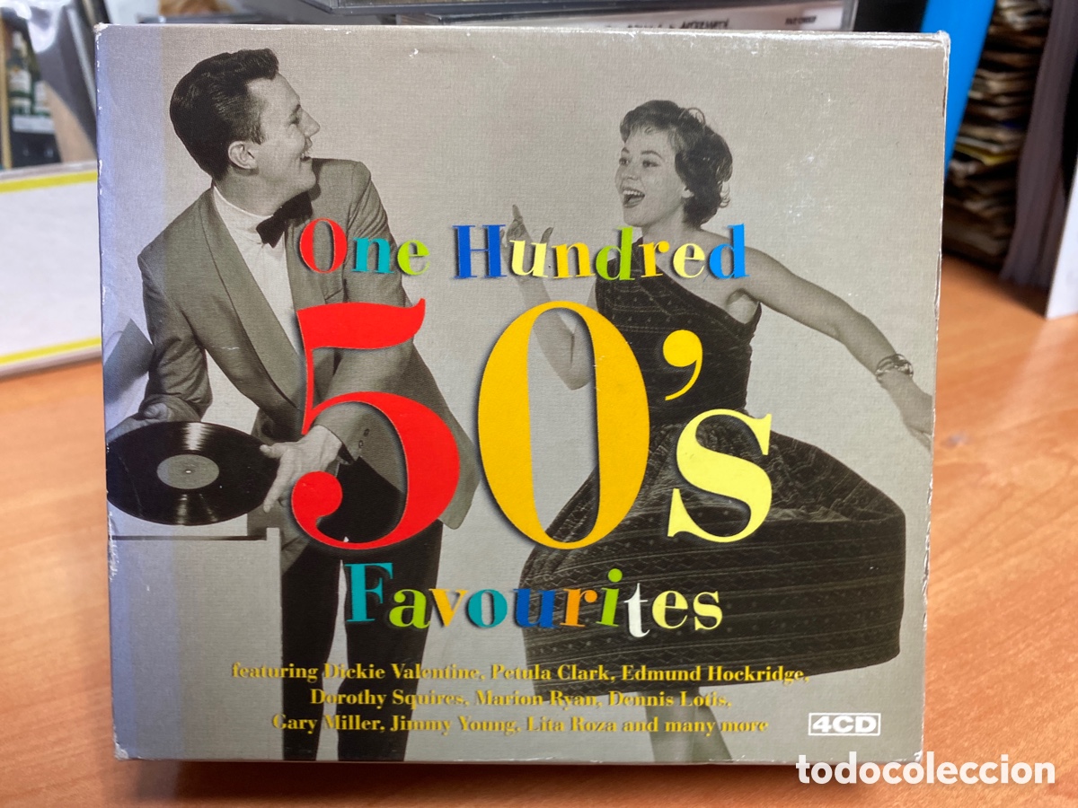 CDs de m&uacute;sica: Various - One Hundred 50s Favourites (4xCD, Comp) - Foto 1
