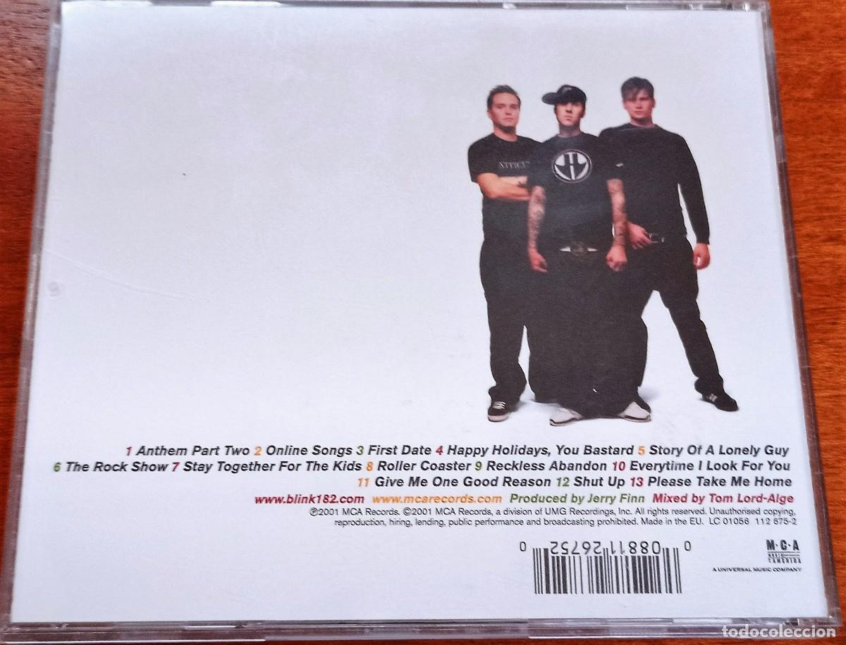 CDs de m&uacute;sica: Blink-182 &ndash; Take Off Your Pants And Jacket - Foto 2