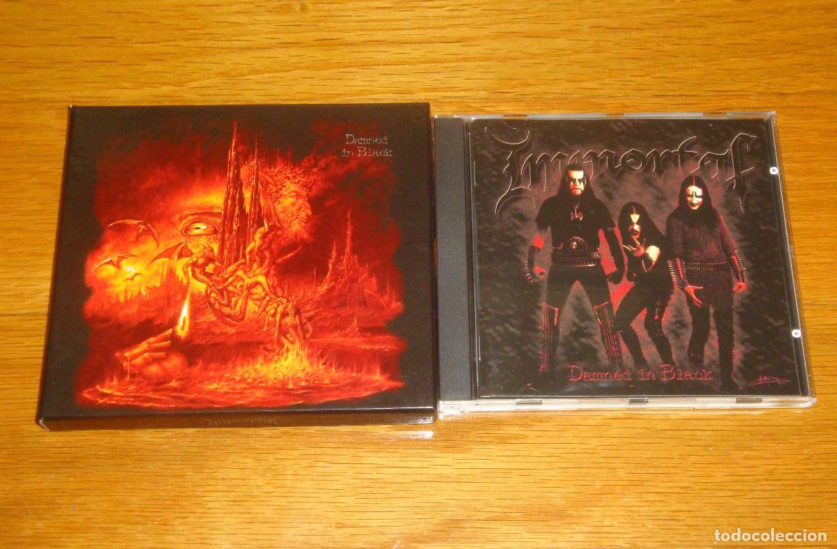 CDs de m&uacute;sica: IMMORTAL Damned In Black CD BOX LTD - Foto 1