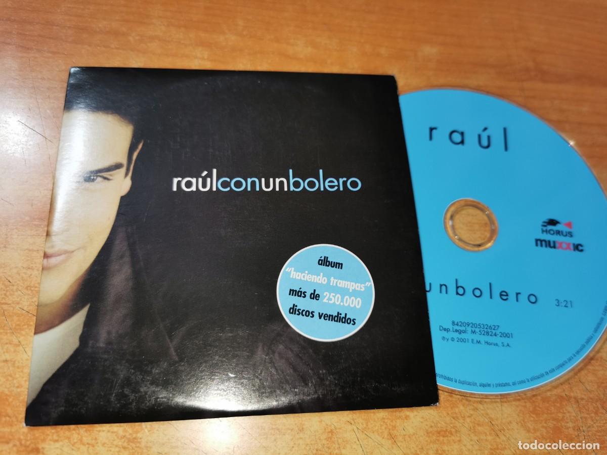 CDs de M&uacute;sica: RAUL Como un bolero CD SINGLE PROMO CARTON DEL A&Ntilde;O 2001 CONTIENE 1 TEMA