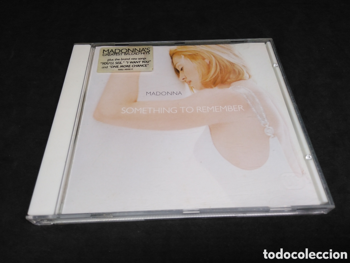 CDs de m&uacute;sica: MADONNA - SOMETHING TO REMEMBER - CD - 1995 - DISCO VERIFICADO - Foto 1