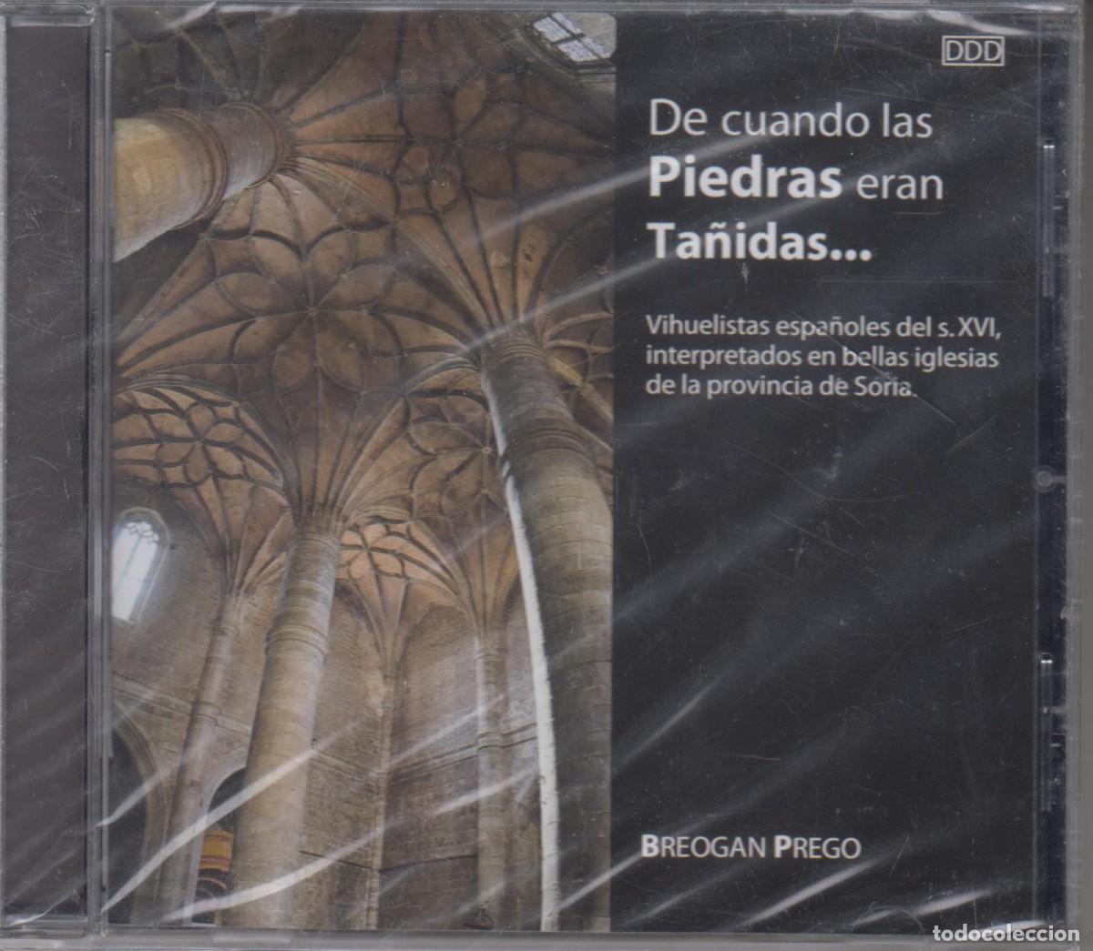 CDs de m&uacute;sica: De cuando las piedras eran ta&ntilde;idas cd Breogan Prego Vihuelistas Soria 2011 Precintado