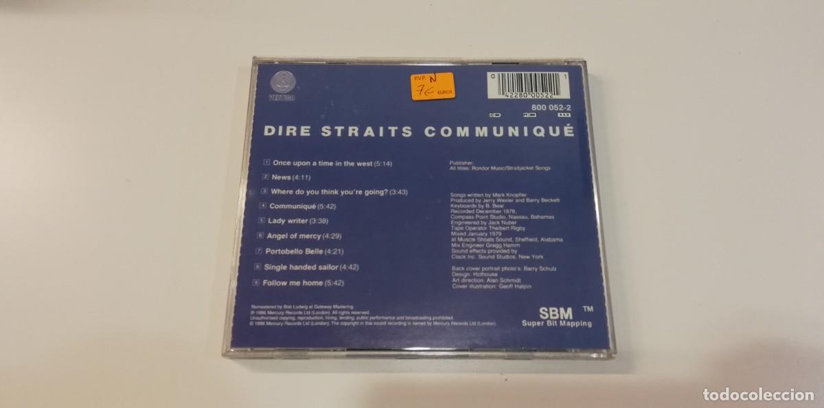CDs de m&uacute;sica: 0123-Dire Straits - Communiqu&eacute; - CD - Foto 2