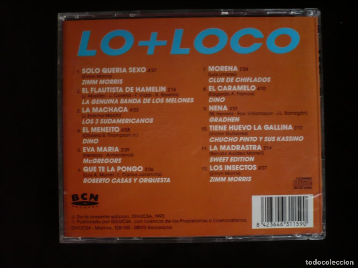 CDs de m&uacute;sica: lo + loco - cd como nuevo - Foto 2