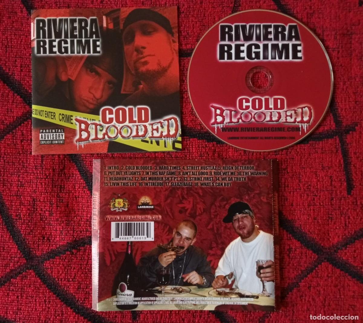 CDs de m&uacute;sica: RIVIERA REGIME ** Cold Blooded ** CD ORIGINAL 2006 - Foto 1