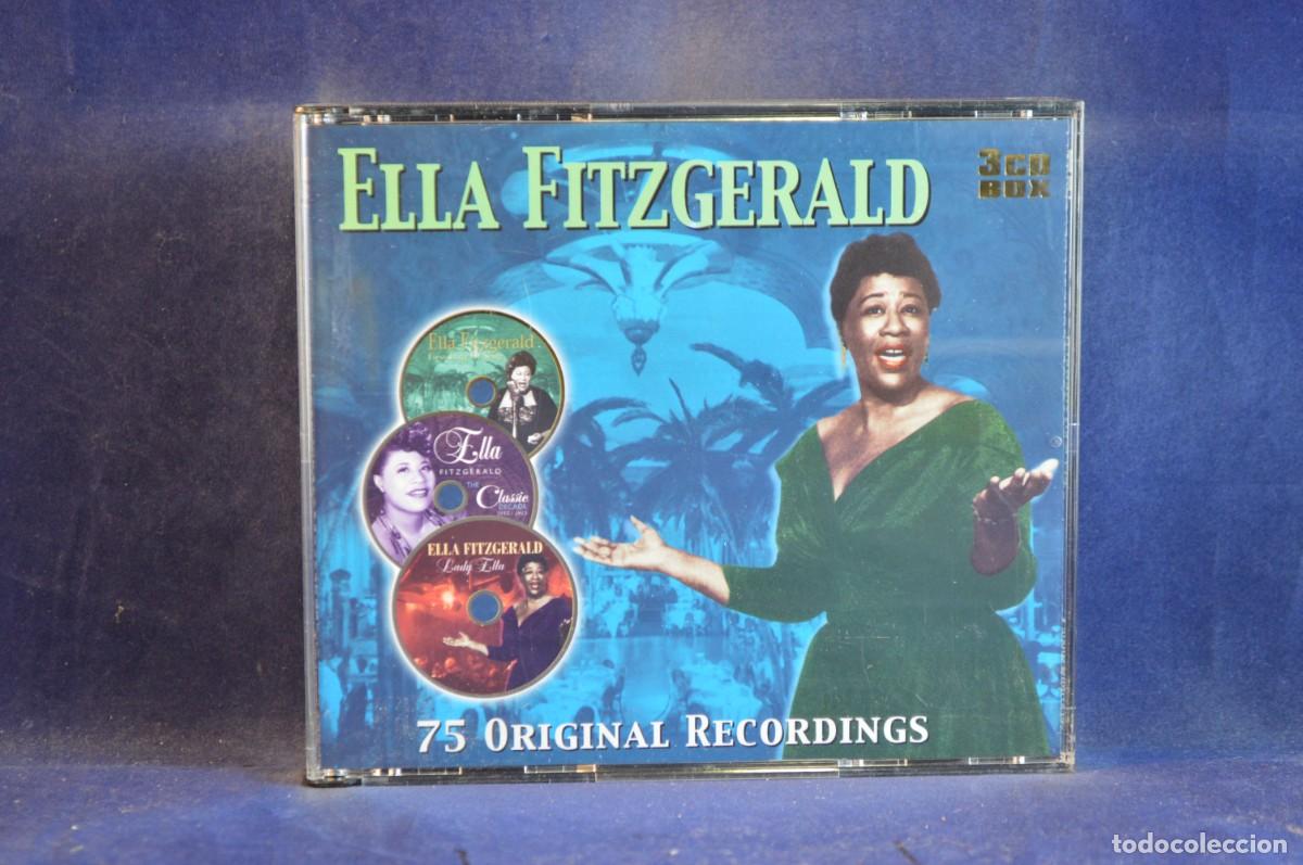 CDs de m&uacute;sica: ELLA FITZGERALD &ndash; 75 ORIGINAL RECORDINGS - 3 CD - Foto 1