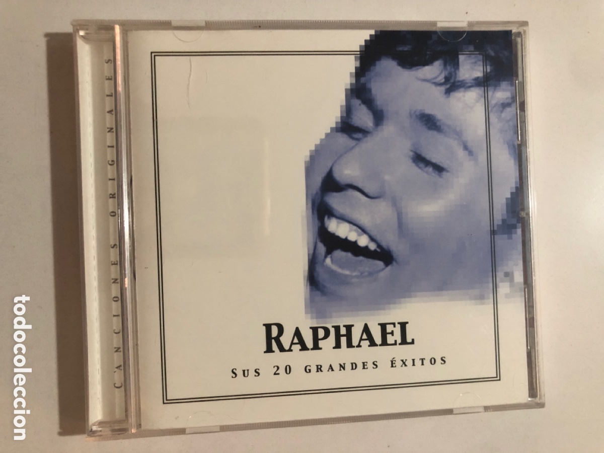 CDs de m&uacute;sica: Cd Raphael sus 20 grandes &eacute;xitos - Foto 1