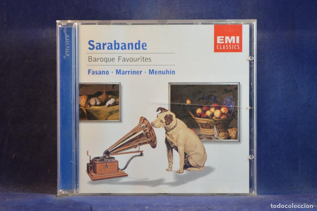 CDs de m&uacute;sica: VARIOUS - SARABANDE, BAROQUE FAVOURITES - CD - Foto 1