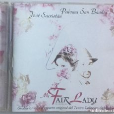 CDs de Música: MY FAIR LADY / JOSÉ SACRISTÁN & PALOMA SAN BASILIO CD - MUSICAL (SPANISH SONGS). Lote 386544844