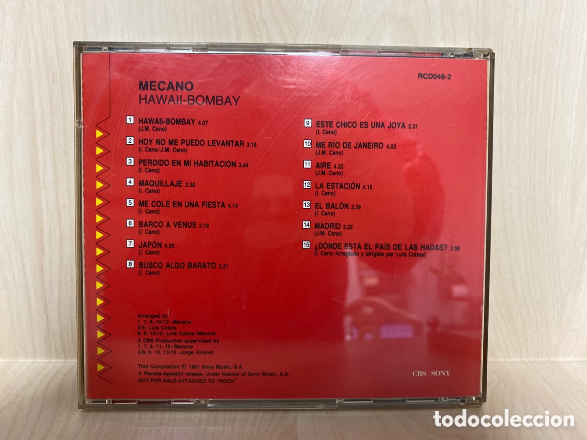 CDs de m&uacute;sica: Mecano - Hawaii - Bombay y Otros Grandes &Eacute;xitos (CD, Comp) - Foto 3