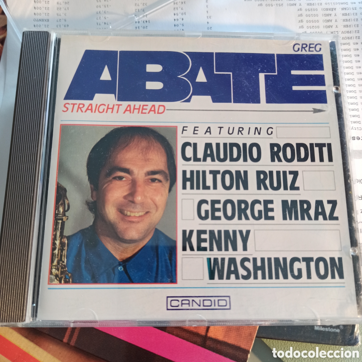 CDs de m&uacute;sica: Greg Abate &lrm;&ndash; Straight Ahead - Foto 1