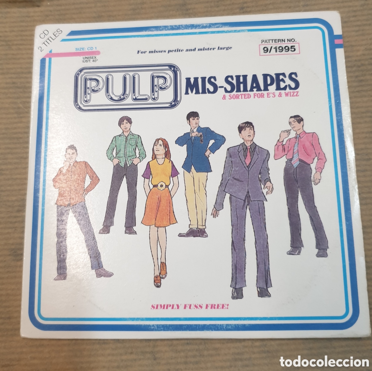 CDs de m&uacute;sica: Pulp - mis-shapes. Cd single - Foto 1