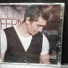 CDs de Música: ALEJANDRO FERNANDEZ - MAS ROMANTICO QUE NUNCA - CD / DVD NUEVO¡¡ PEPETO