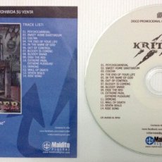 CDs de Música: KRITTER FREAK SHOW AT CARNIVAL TIME CD EDICIÓN PROMOCIONAL