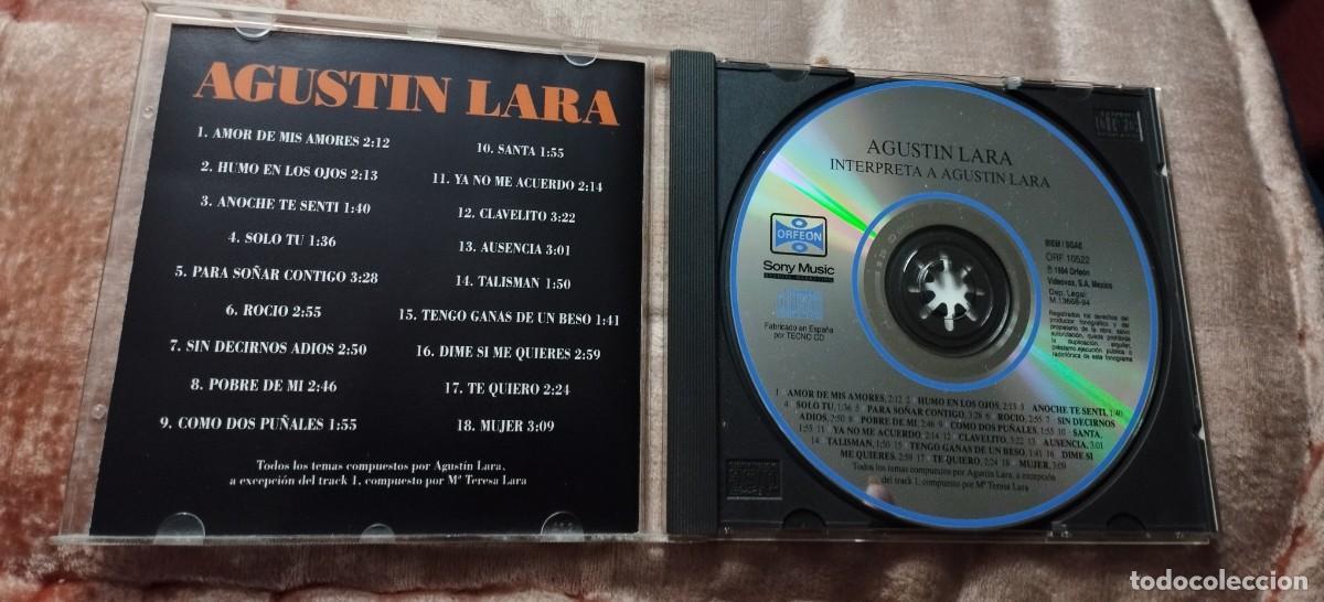 CDs de m&uacute;sica: CD Agustin Lara interpreta a Agustin Lara - Foto 2