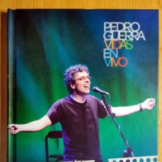 CDs de Música: PEDRO GUERRA, VIDAS EN VIVO DIGIPACK LIBRO, CD+DVD MIGUEL RIOS LUIS PASTOR BEBE ISMAEL SERRANO. Lote 386763774