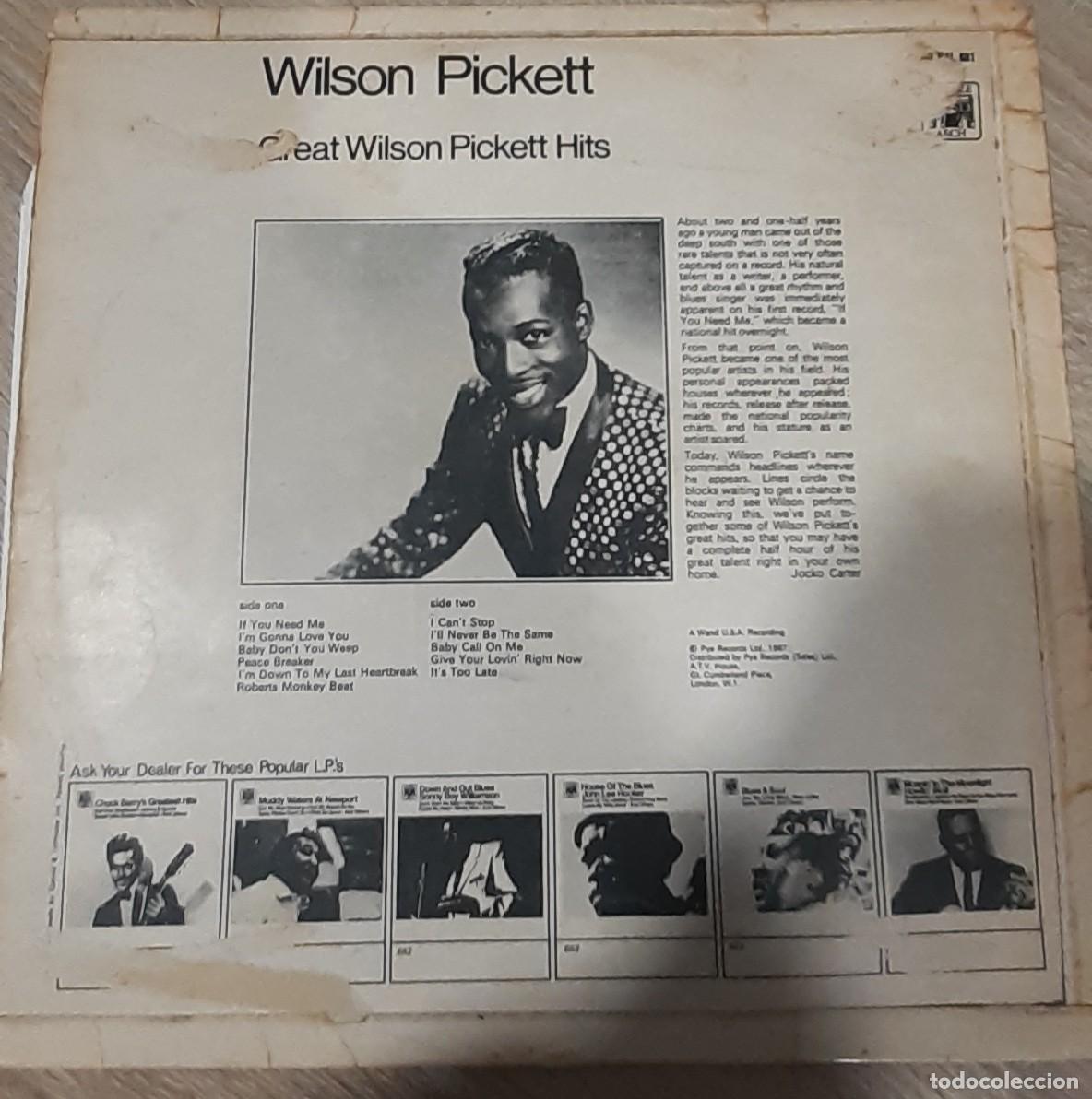 CDs de m&uacute;sica: WILSON PICKETT HITS - Foto 2