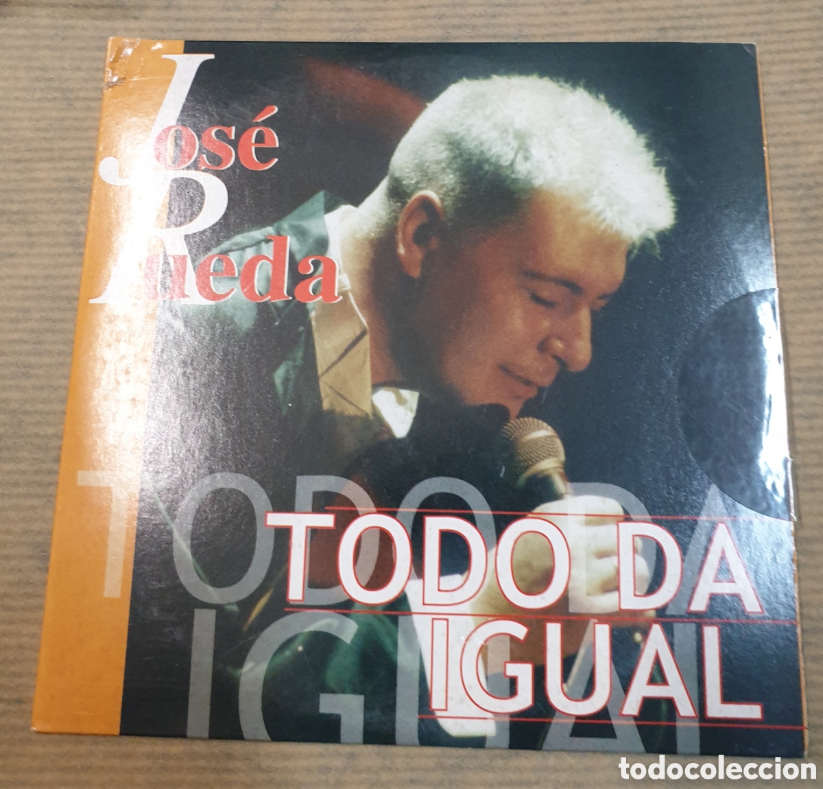 CDs de m&uacute;sica: Jos&eacute; Rueda&nbsp;&ndash;Todo Da Igual . Cd single - Foto 1