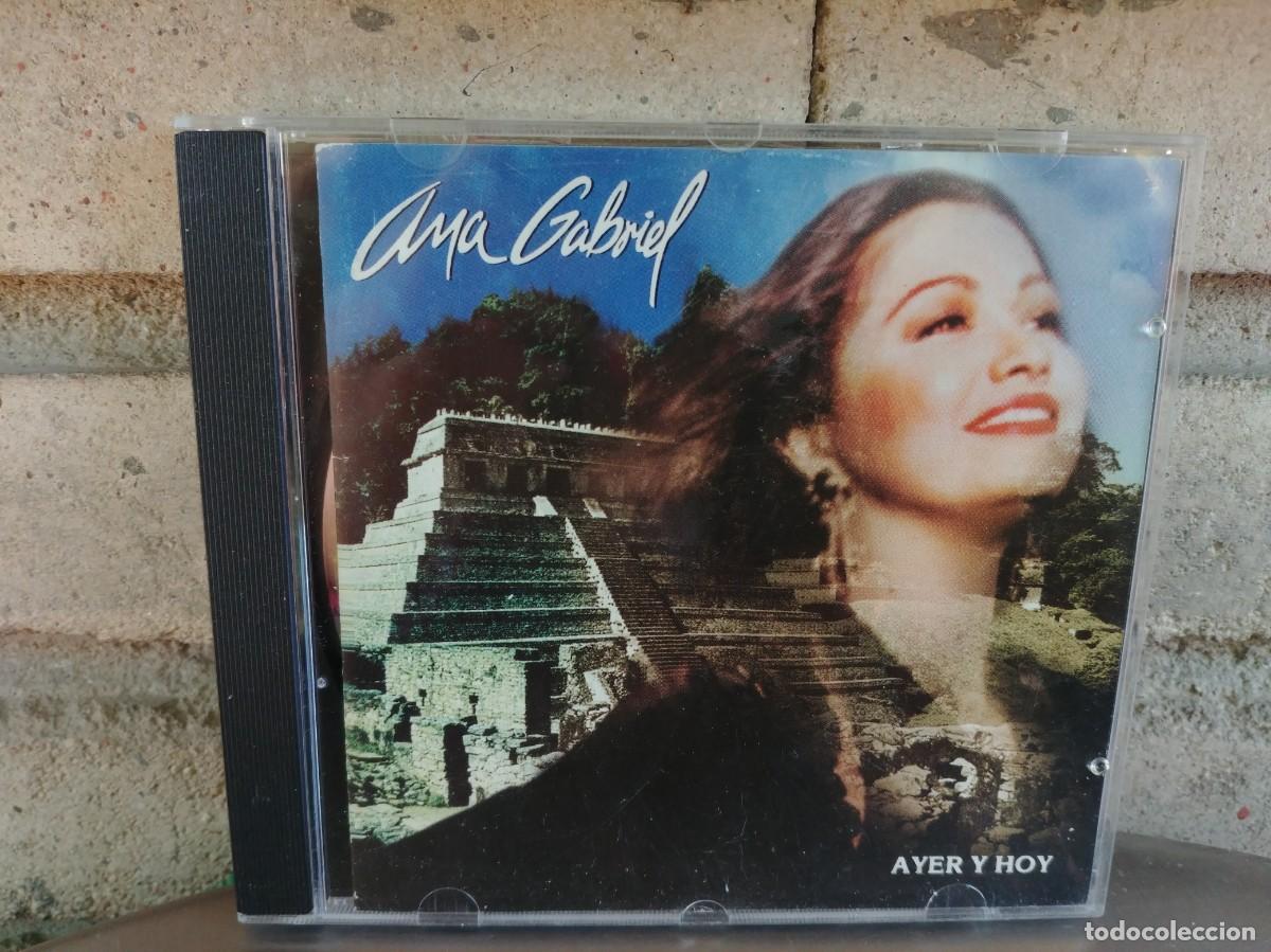 CDs de m&uacute;sica: ANA GABRIEL-CD AYER Y HOY - Foto 1