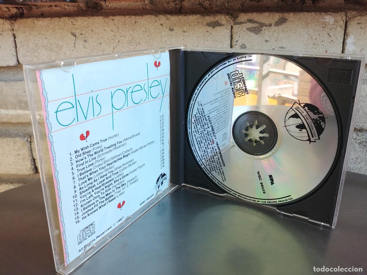 CDs de m&uacute;sica: ELVIS PRESLEY-CD HEARTBREAKER - Foto 2