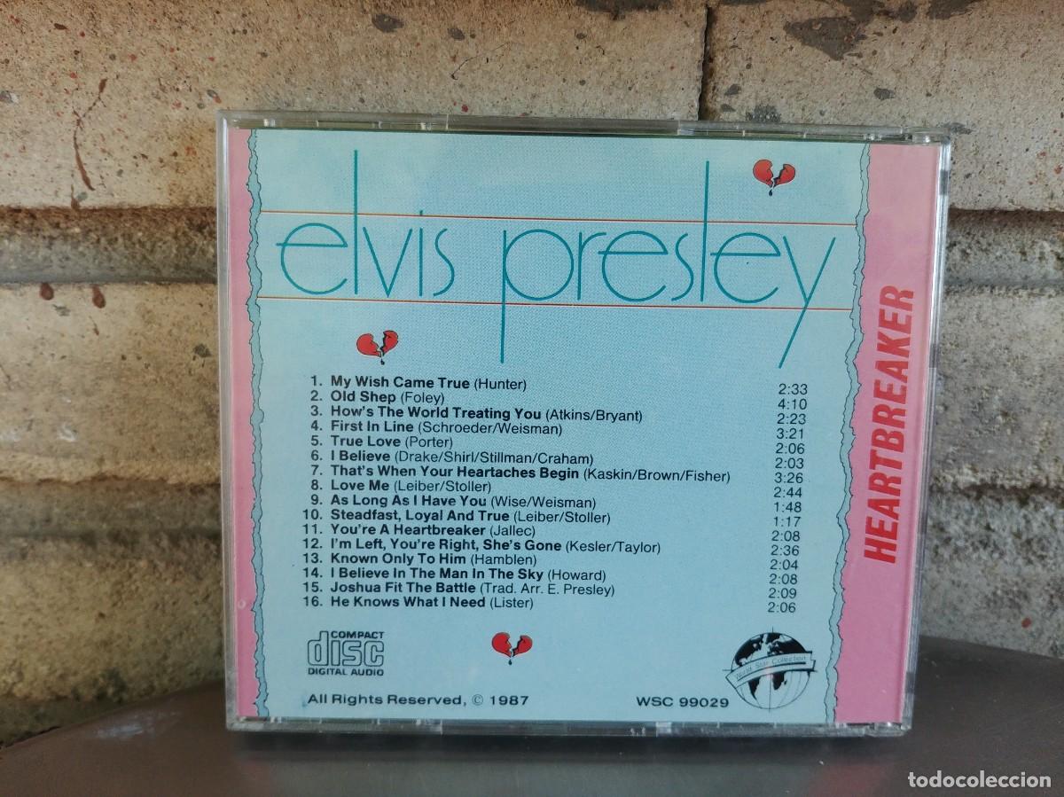 CDs de m&uacute;sica: ELVIS PRESLEY-CD HEARTBREAKER - Foto 3