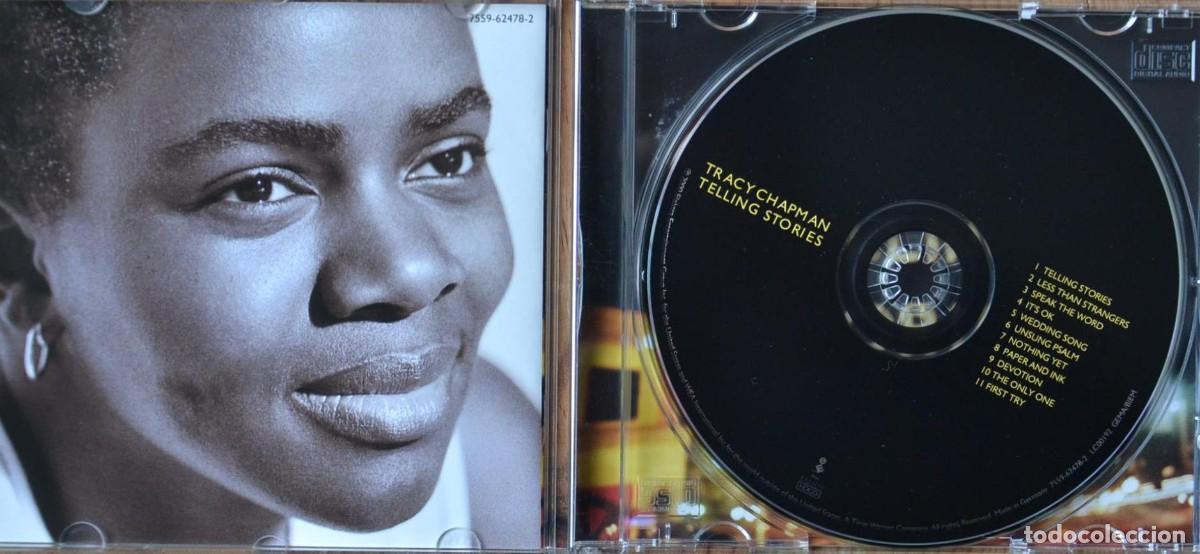 CDs de m&uacute;sica: Tracy Chapman TELLING STORIES 2000 CD - Foto 3