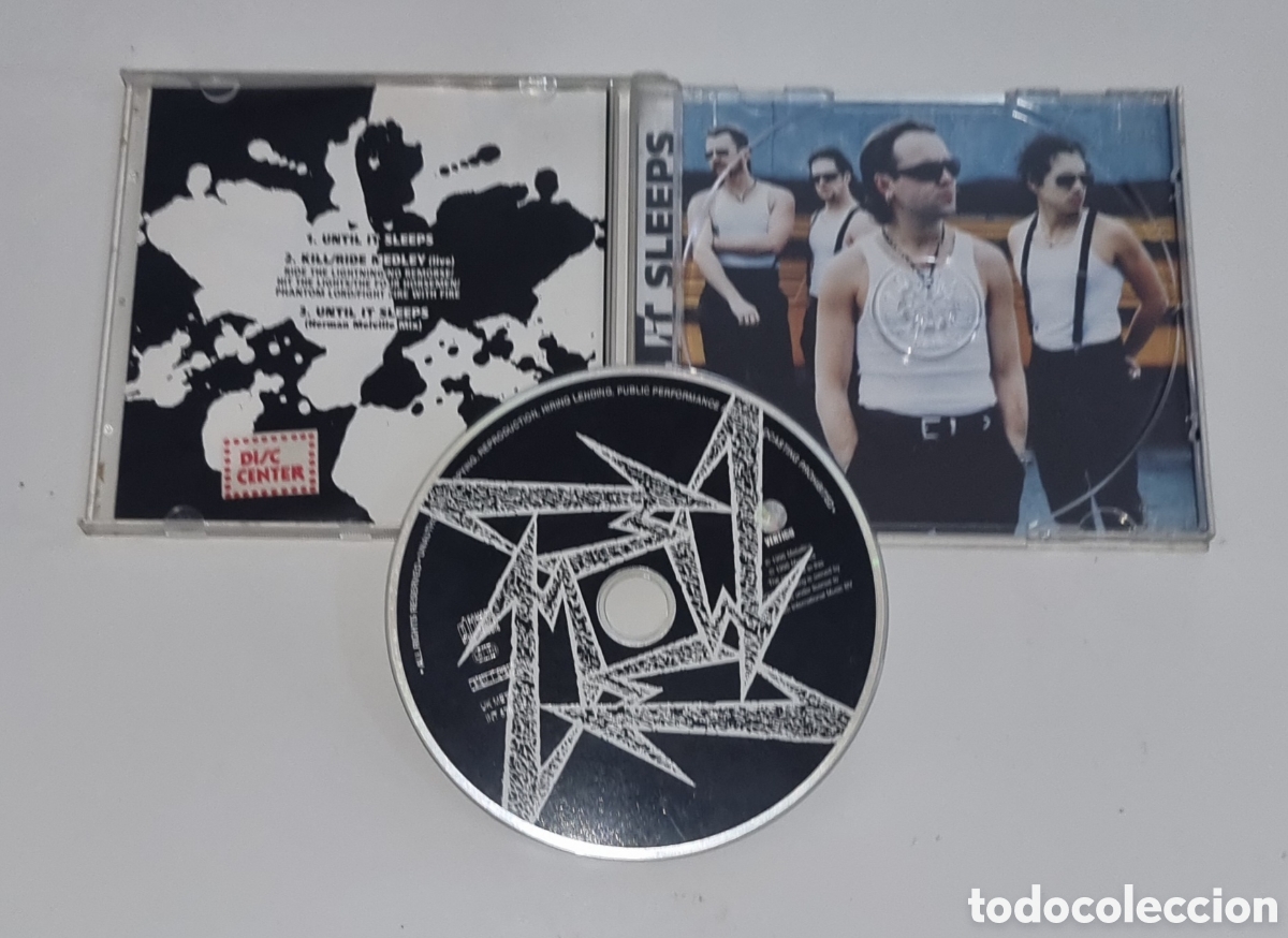 CDs de m&uacute;sica: METALLICA / CD SINGLE / UNTIL IT SLEEPS (CD PART 2) - Foto 2