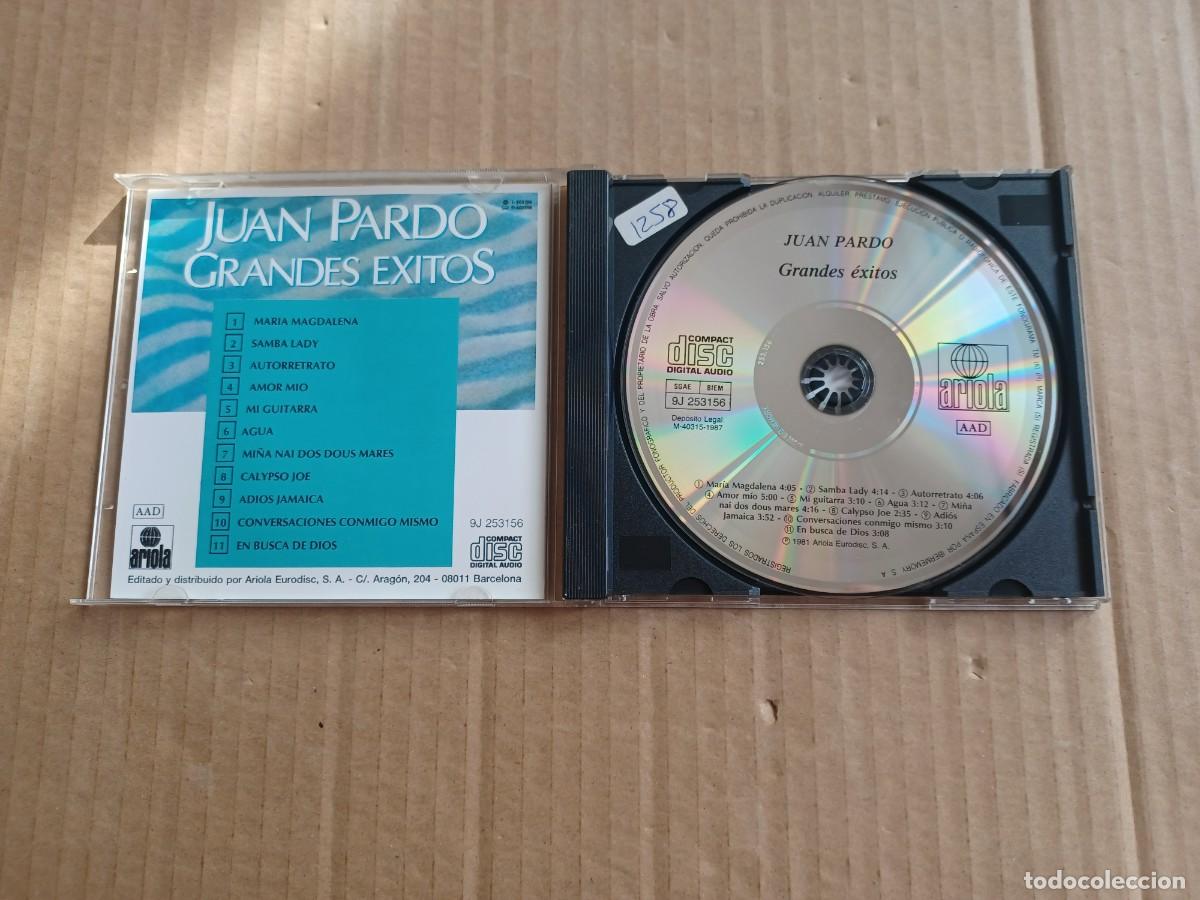 CDs de m&uacute;sica: JUAN PARDO - GRANDES EXITOS CD 1987 - Foto 2