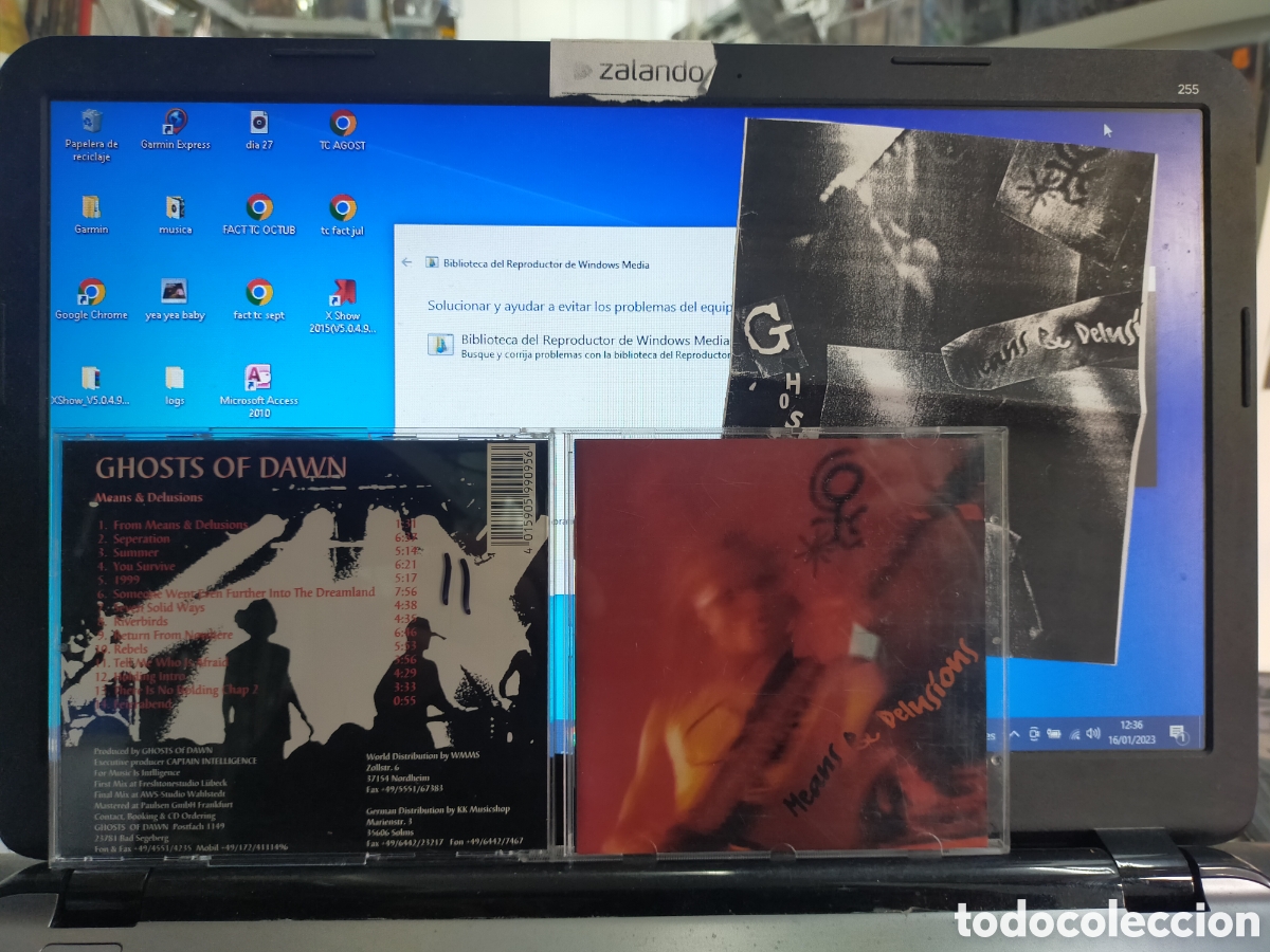 CD de M&uacute;sica: Ghost of dawn CD means & delusions Alemania 1996 con hoja promo