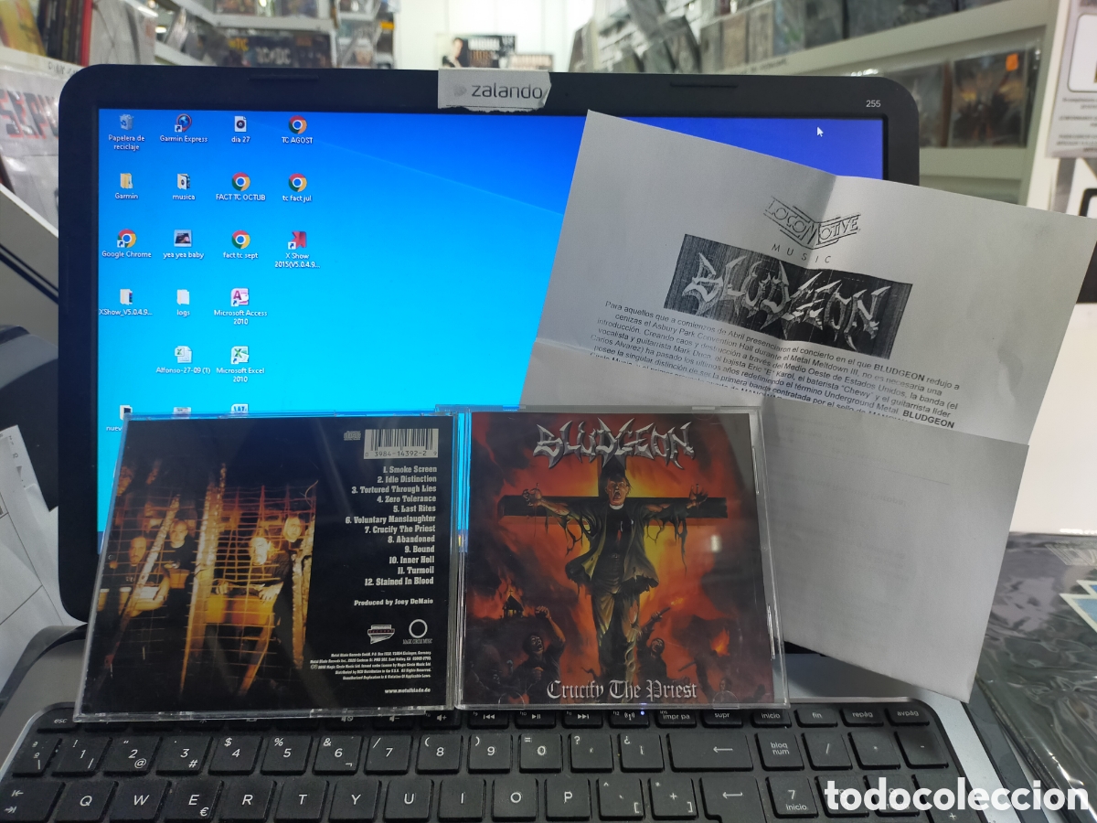 CD de M&uacute;sica: Bludgeon CD promocional crucify the priest 2002