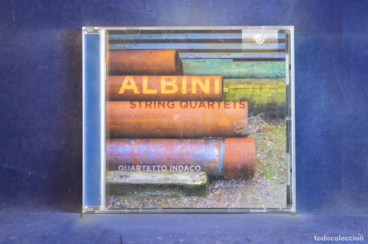 CDs de m&uacute;sica: GIOVANNI ALBINI, QUARTETTO INDACO &ndash; STRING QUARTETS - CD - Foto 1