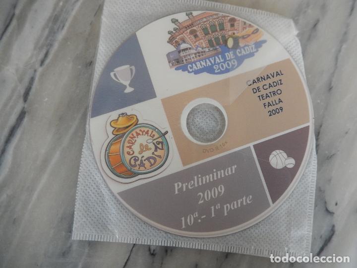 CDs de M&uacute;sica: CARNAVAL DE C&Aacute;DIZ 2009 - TEATRO FALLA - PRELIMINAR 10&ordf; - 1&ordf; PARTE - CD.