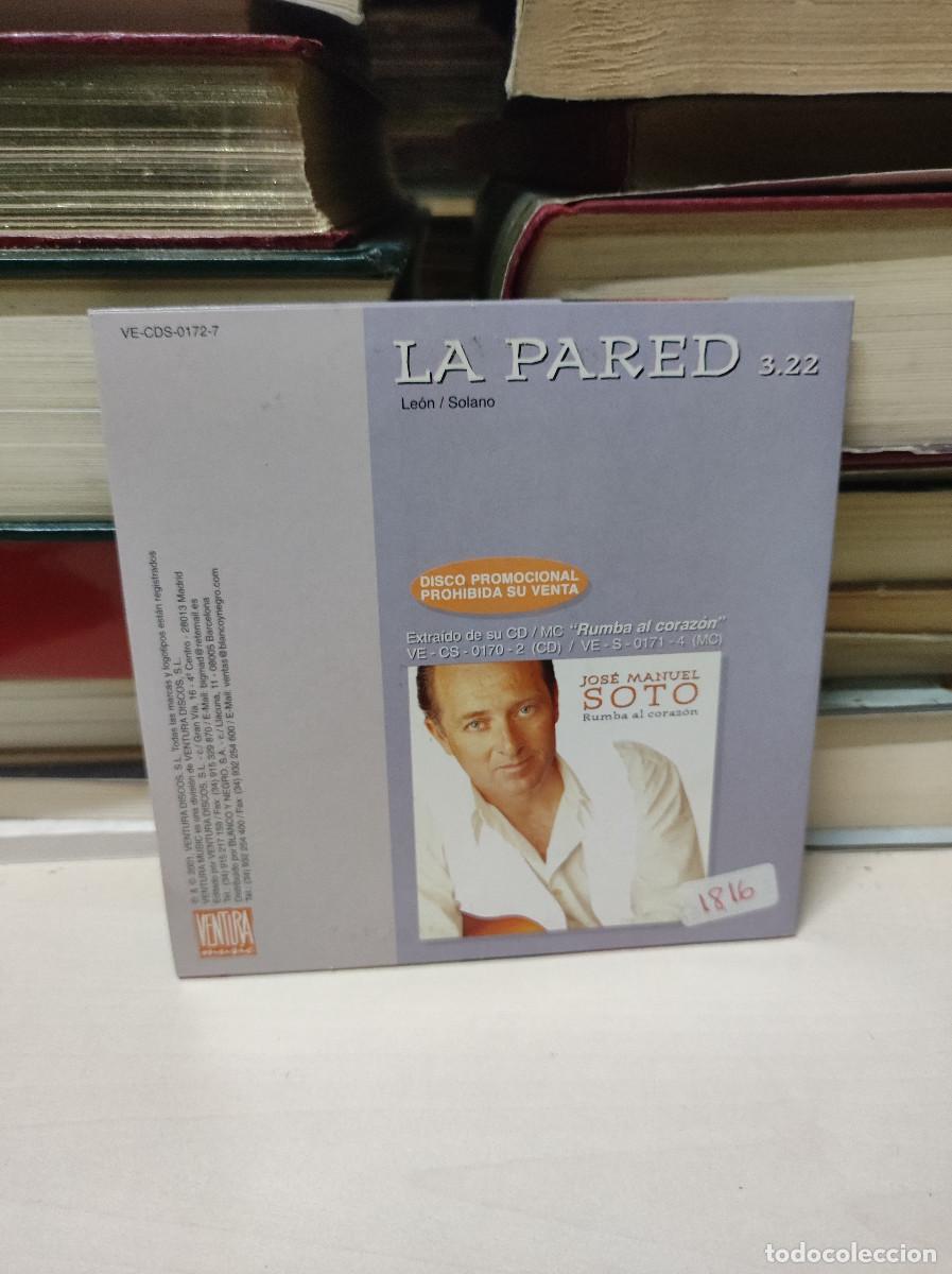 CDs de m&uacute;sica: Jos&eacute; Manuel Soto &ndash; La Pared - Foto 2