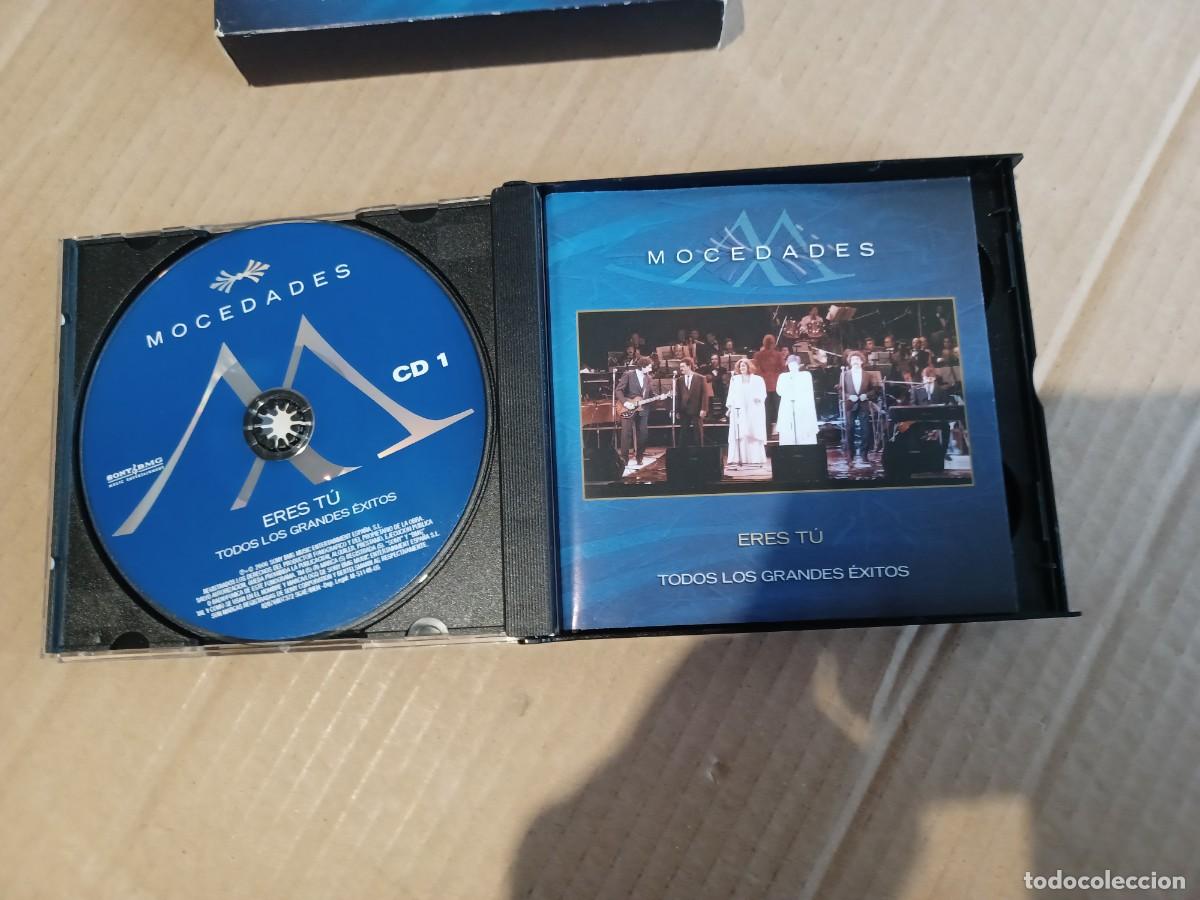 CDs de m&uacute;sica: MOCEDADES - ERES TU TODOS LOS GRANDES EXITOS DOBLE CD + DVD - Foto 4