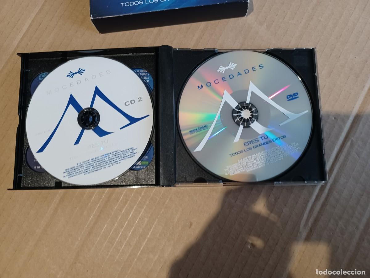 CDs de m&uacute;sica: MOCEDADES - ERES TU TODOS LOS GRANDES EXITOS DOBLE CD + DVD - Foto 5