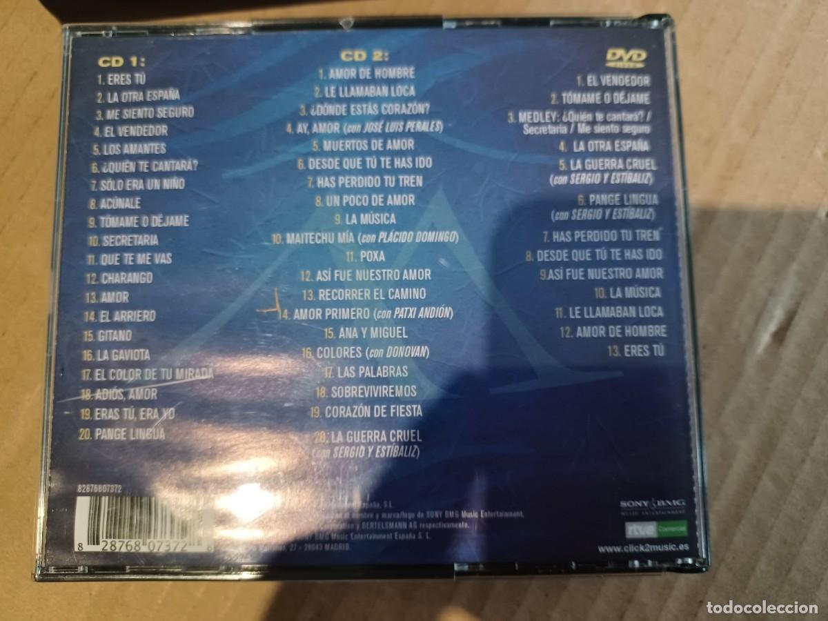 CDs de m&uacute;sica: MOCEDADES - ERES TU TODOS LOS GRANDES EXITOS DOBLE CD + DVD - Foto 6