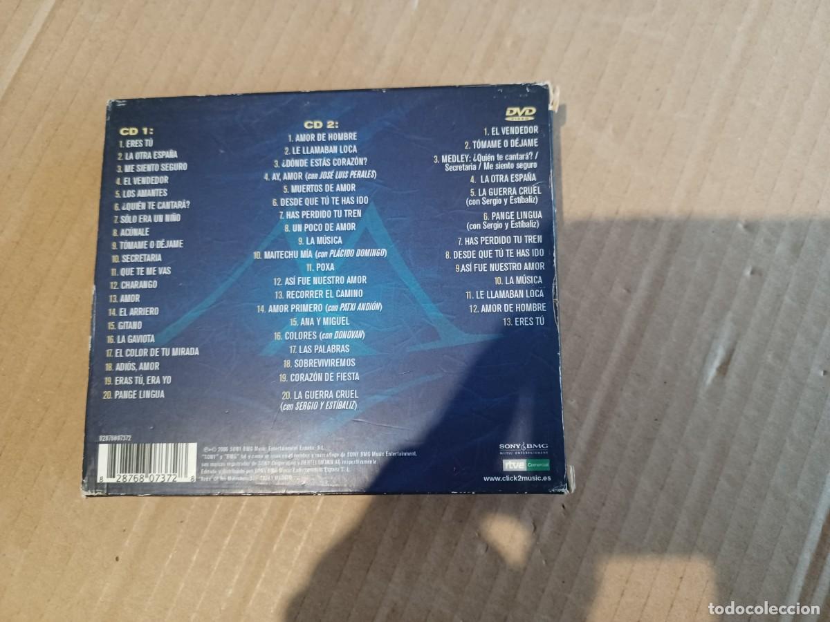 CDs de m&uacute;sica: MOCEDADES - ERES TU TODOS LOS GRANDES EXITOS DOBLE CD + DVD - Foto 7