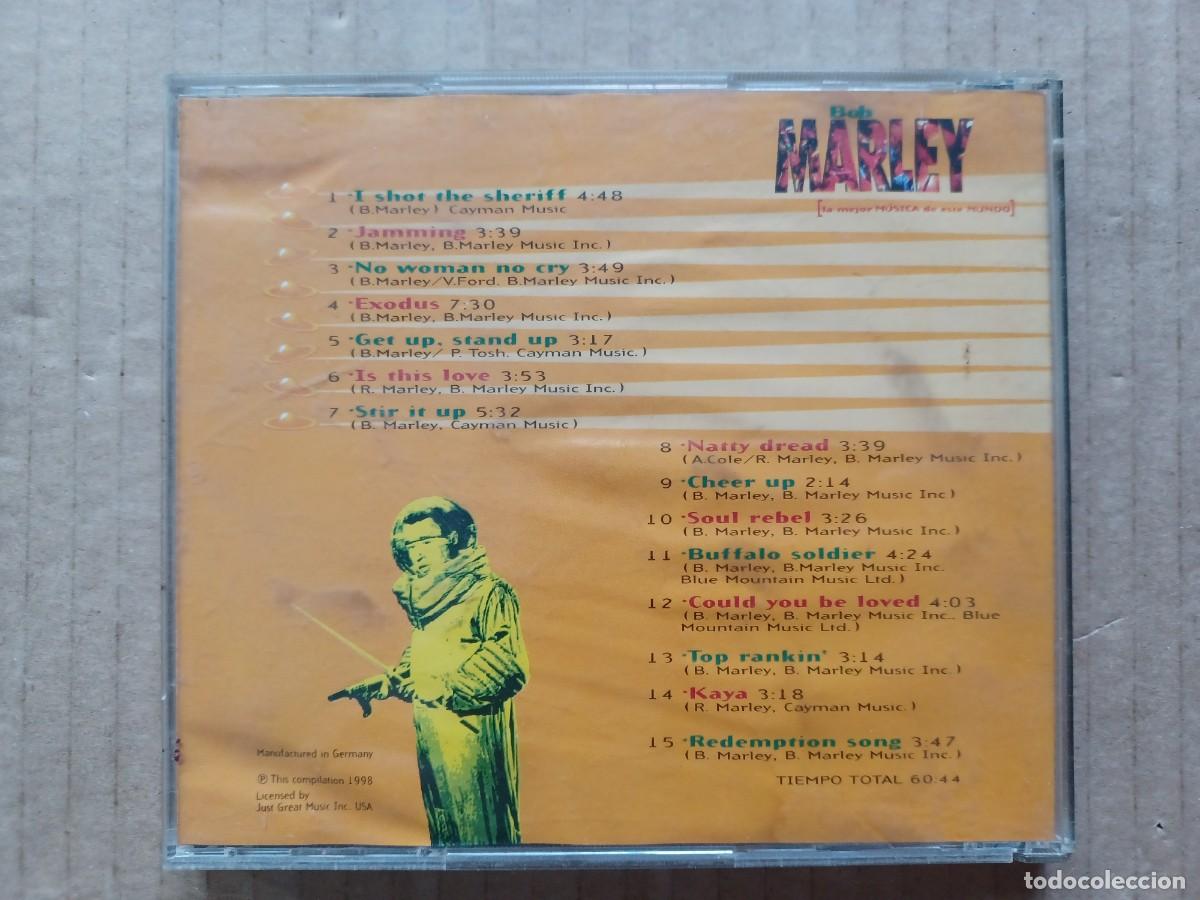 CDs de m&uacute;sica: BOB MARLEY - 15 GRANDES EXITOS CD 1998 - Foto 3