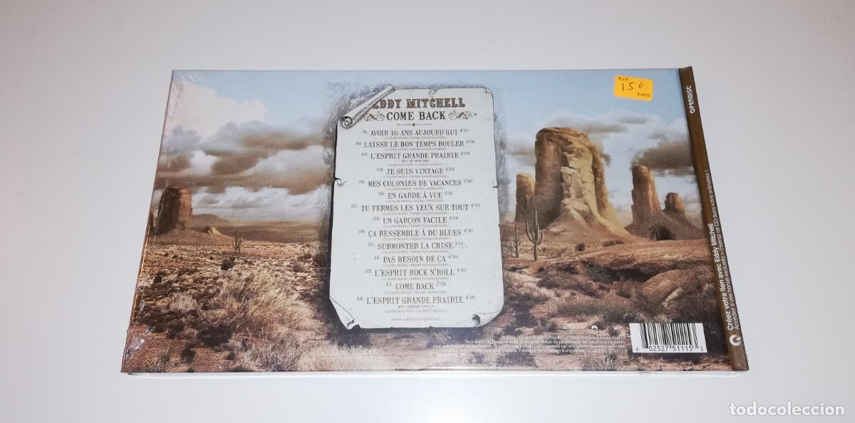 CDs de m&uacute;sica: 0123-Eddy Mitchell - Come Back CD) PRECINTADO - Foto 2