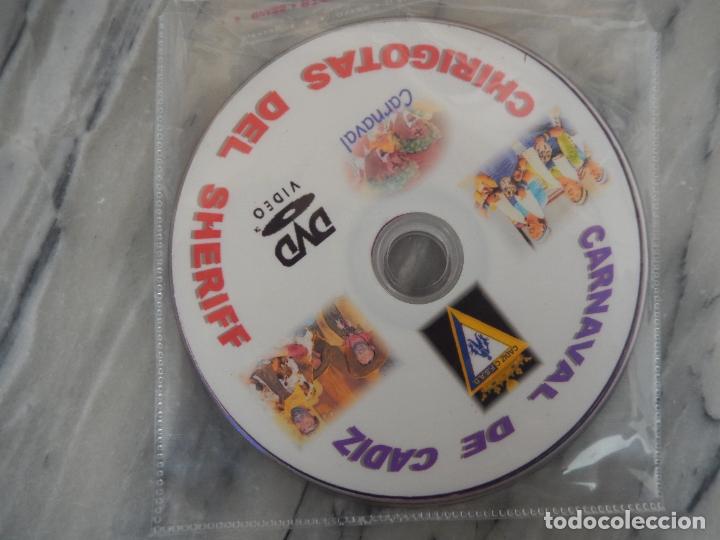 CDs de m&uacute;sica: CARNAVAL DE C&Aacute;DIZ - CHIRIGOTAS DEL SHERIFF - DVD. - Foto 1