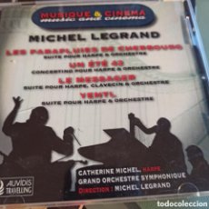 CDs de Música: CATHERINE MICHEL / MICHEL LEGRAND ‎– LES PARAPLUIES DE CHERBOURG, UN ÉTÉ 42, LE MESSAGER, YENTL. Lote 387039769