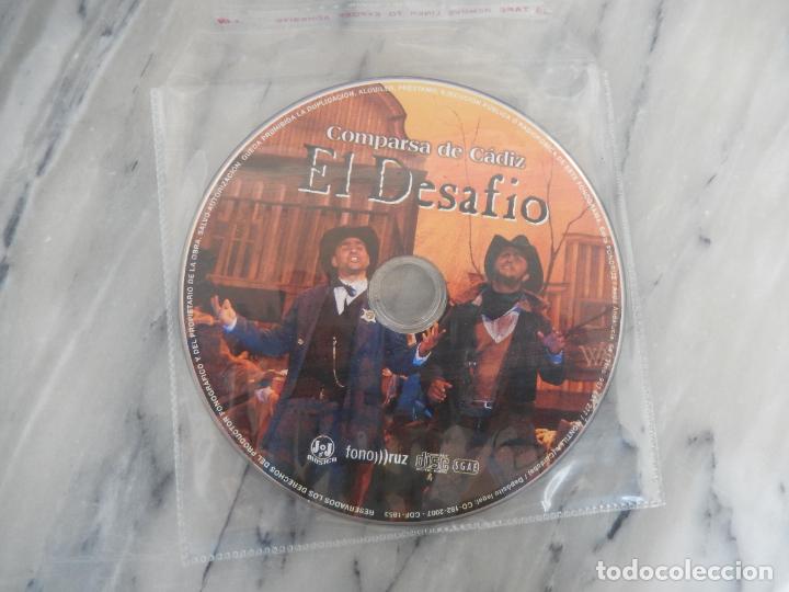 CDs de m&uacute;sica: CARNAVAL DE C&Aacute;DIZ 2007 - COMPARSA - EL DESAFIO - LUIS RIVERO - CD. - Foto 1