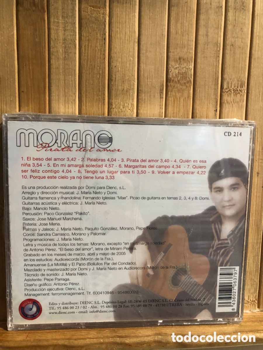CDs de m&uacute;sica: MORANO Pirata del Amor CD - Precintado - - Foto 2