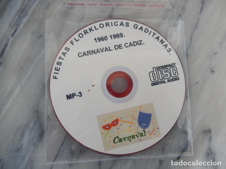 CDs de M&uacute;sica: CARNAVAL DE C&Aacute;DIZ/FIESTAS FLORKLORICAS GADITANAS 1960-1969 - MP3 - CD.