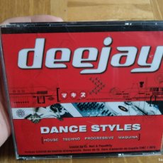 CDs de Música: 3 CD DEEJAY DANCE STYLES HOUSE TECHNO PROGRESSIVE MAQUINA DJ NEIL PEPEBILLY 1999 TRIPLE CD VER FOTOS