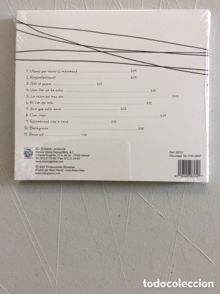 CDs de m&uacute;sica: Marc Parrot. Interfer&egrave;ncia. (Retractilado). - Foto 2