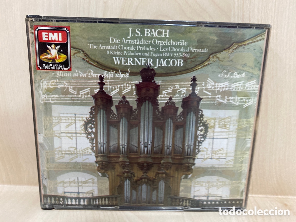 CDs de Musique: Bach, Werner Jacob - Die Arnst&auml;dter Orgelchor&auml;le (2xCD, Album)