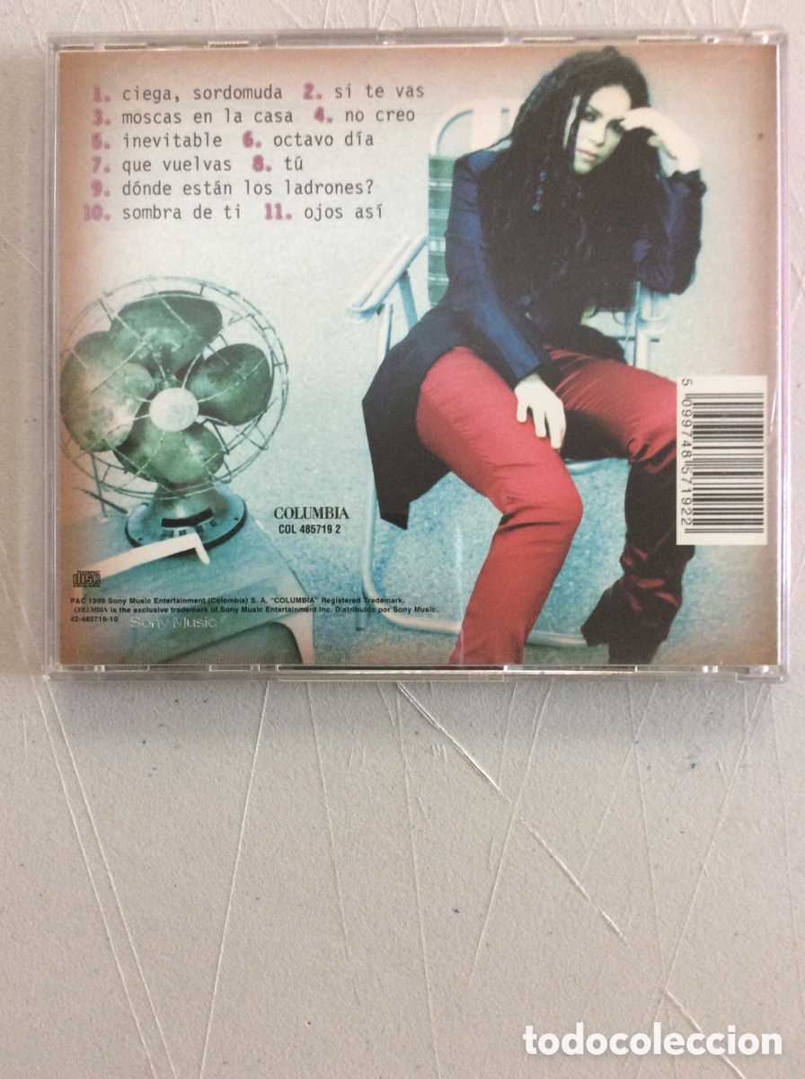 CDs de m&uacute;sica: Shakira. &iquest;D&oacute;nde est&aacute;n los ladrones? - Foto 2