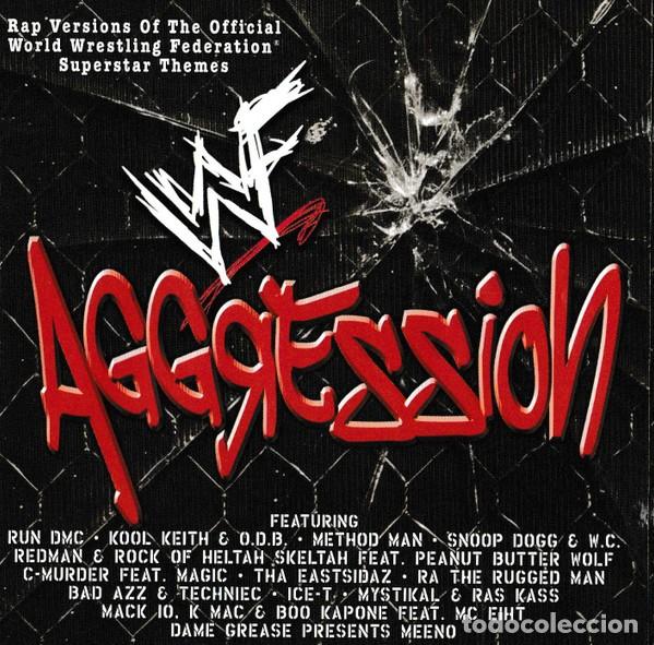 CDs de m&uacute;sica: Various &ndash; WWF Aggression - CD COMPILATION - UK 2000 - Foto 1